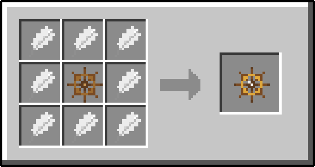 Airship Helm crafting recipe